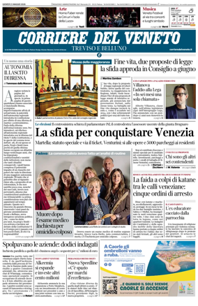 Cover of Corriere del Veneto (Treviso e Belluno)