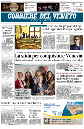 Cover of Corriere del Veneto (Venezia e Mestre)