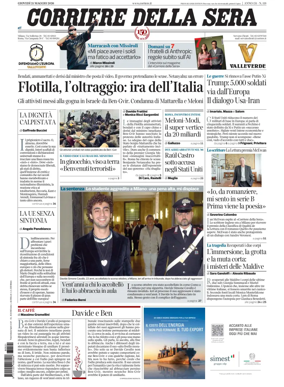 Cover of Corriere della Sera