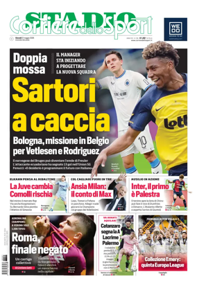 Cover of Corriere dello Sport Stadio (Bologna)