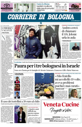 Cover of Corriere di Bologna