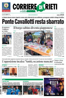 Cover of Corriere di Rieti