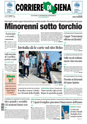 Cover of Corriere di Siena