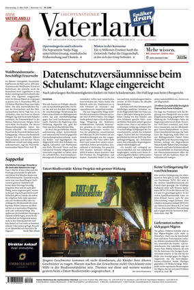 Cover of Liechtensteiner Vaterland