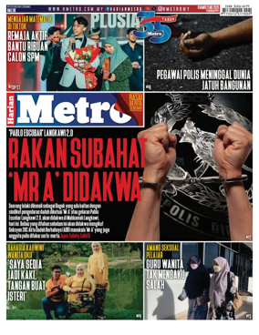 Cover of Harian Metro