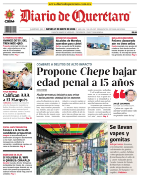 Cover of Diario de Queretaro