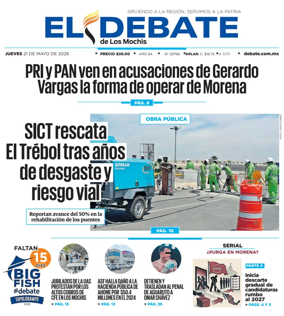 Cover of El Debate de Los Mochis