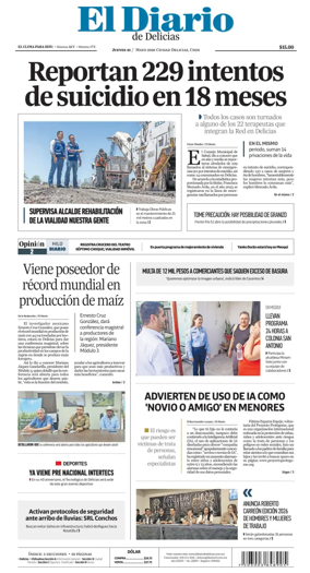 Cover of El Diario de Delicias