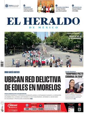 Cover of El Heraldo de Mexico