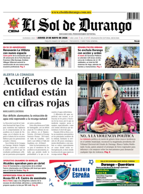 Cover of El Sol de Durango