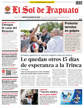 Cover of El Sol de Irapuato