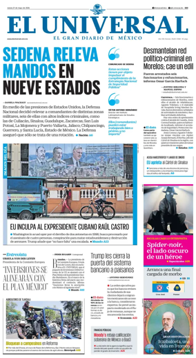 Cover of El Universal