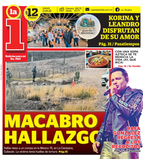 Cover of La I de Sinaloa