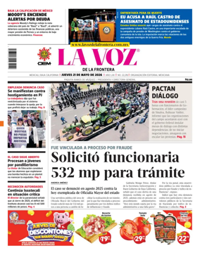 Cover of La Voz de la Frontera