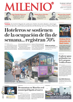 Cover of Milenio Tamaulipas