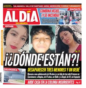 Cover of Periodico Al Dia (Salamanca)