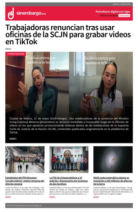 Cover of Sin Embargo destacadas