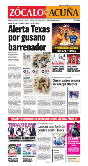 Cover of Zocalo Acuna