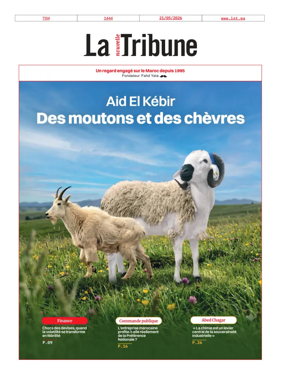 Cover of La Nouvelle Tribune