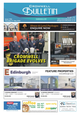 Cover of Cromwell Bulletin