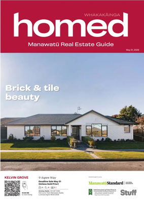 Cover of Homed Manawatu Standard