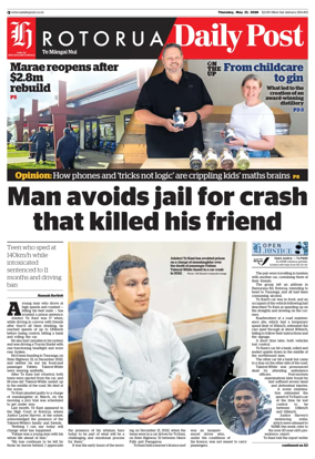 Cover of Rotorua Daily Post
