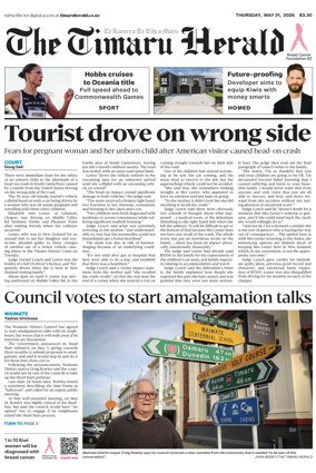 Cover of The Timaru Herald