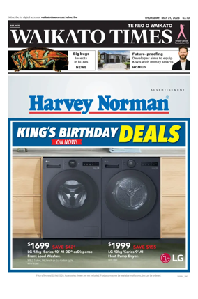 Cover of Waikato Times