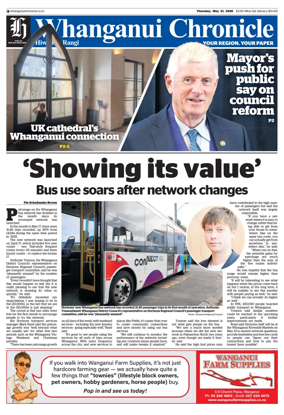 Cover of Whanganui Chronicle