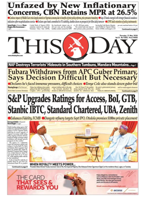 Cover of THISDAY