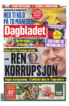 Cover of Dagbladet