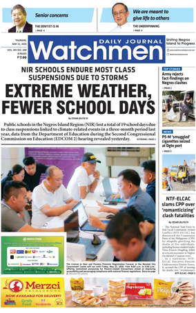 Cover of Watchmen Daily Journal