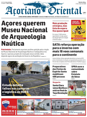 Cover of Acoriano Oriental