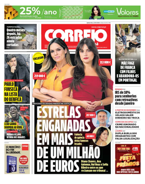 Cover of Correio da Manha