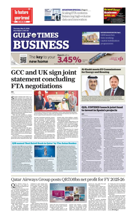 Cover of Gulf Times Business