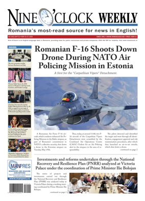 Cover of Nine o clock Weekly (Romania)