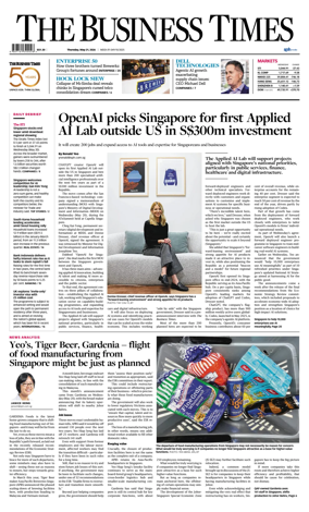 Cover of The Business Times