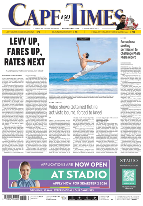 Cover of Cape Times