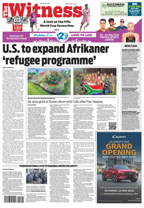 Cover of The Witness (South Africa)