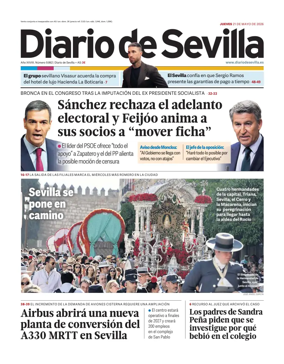 Cover of Diario de Sevilla