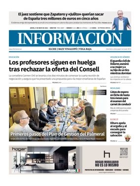 Cover of Diario Informacion (Elche y Vega Baja)