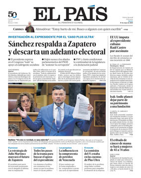 Cover of EL PAIS Andalucia
