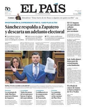 Cover of EL PAIS Euskadi