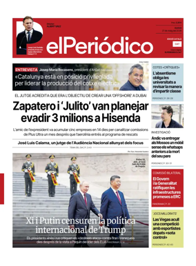 Cover of El Periodico - Catala