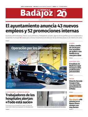 Cover of La Cronica de Badajoz BE