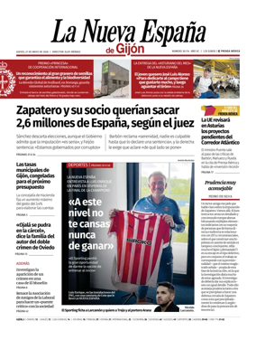 Cover of La Nueva Espana (Gijon)