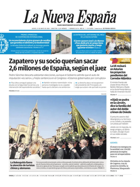 Cover of La Nueva Espana (Oviedo)
