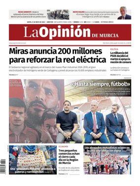 Cover of La Opinion de Murcia
