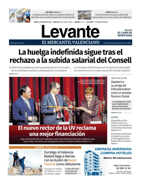 Cover of Levante EMV (Morvedre)