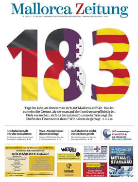 Cover of Mallorca Zeitung